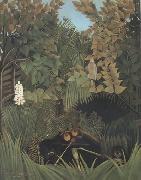 Henri Rousseau Joyous Jokesters Sweden oil painting reproduction